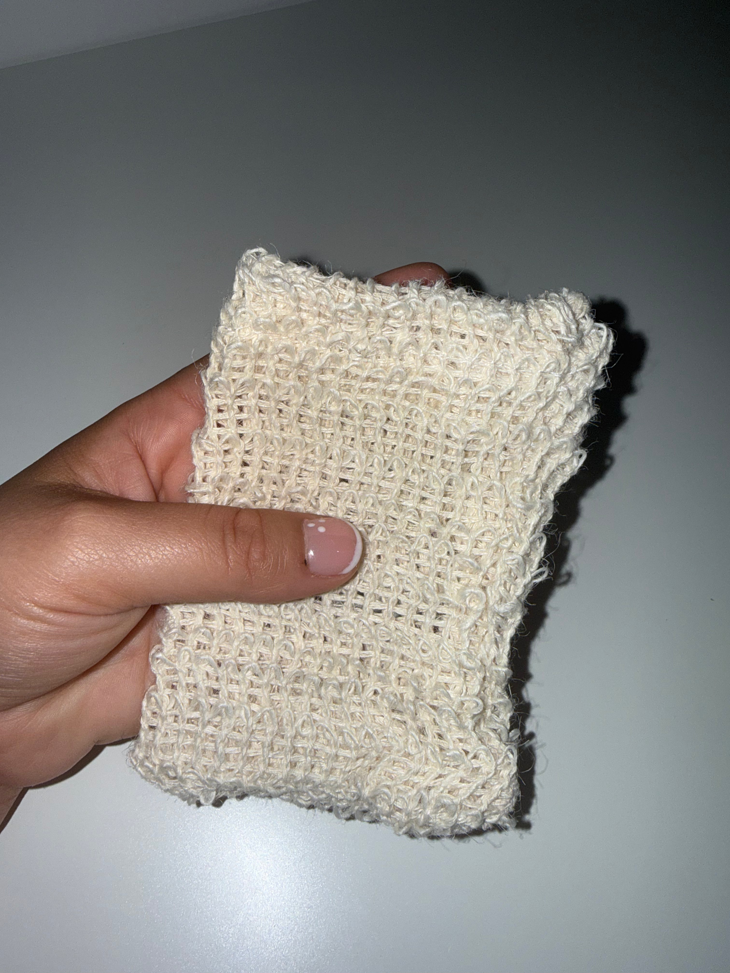 Filet à Savon en Fibres Naturelles - Porte-Savon Exfoliant & Écologique