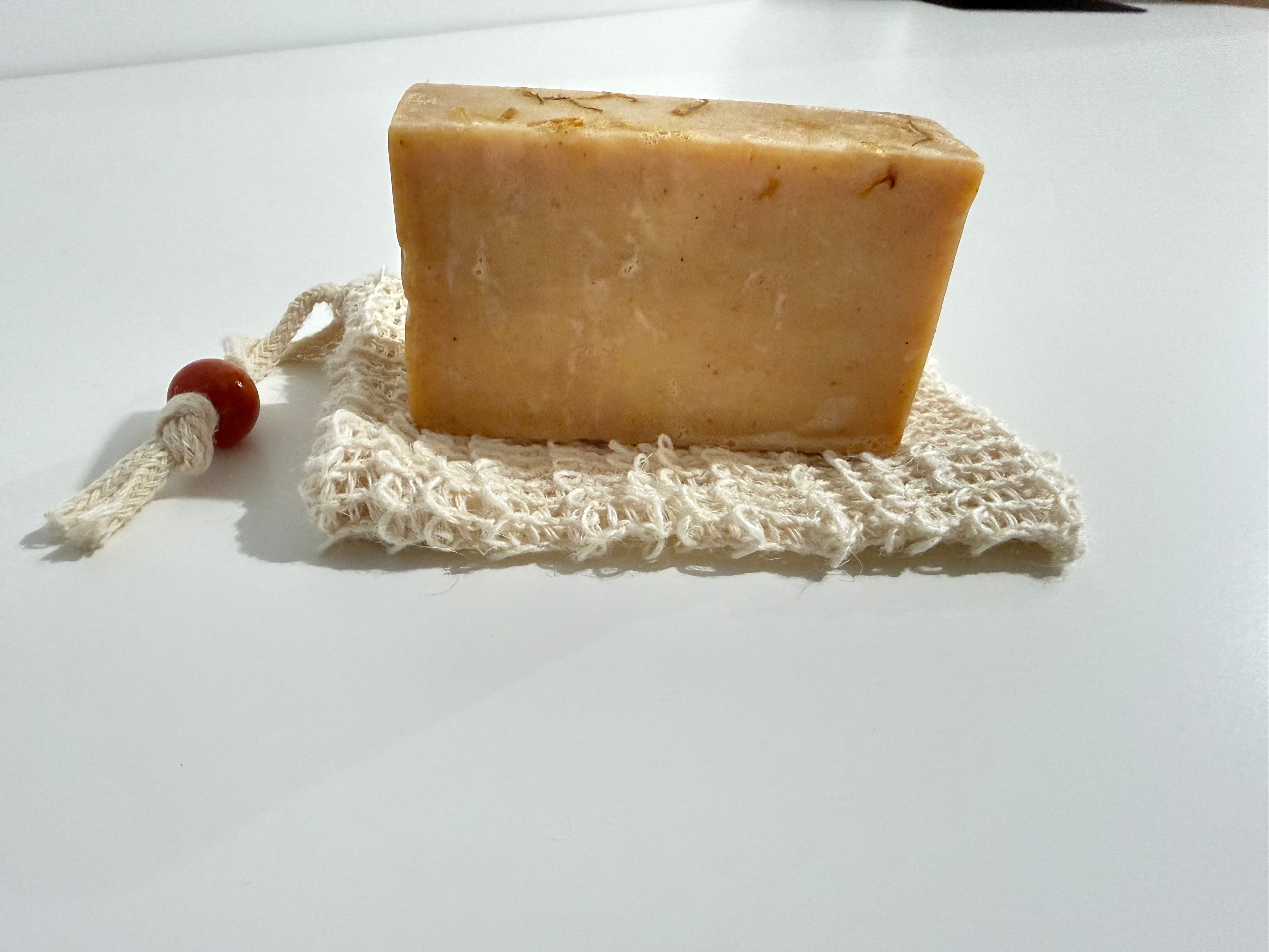 Filet à Savon en Fibres Naturelles - Porte-Savon Exfoliant & Écologique