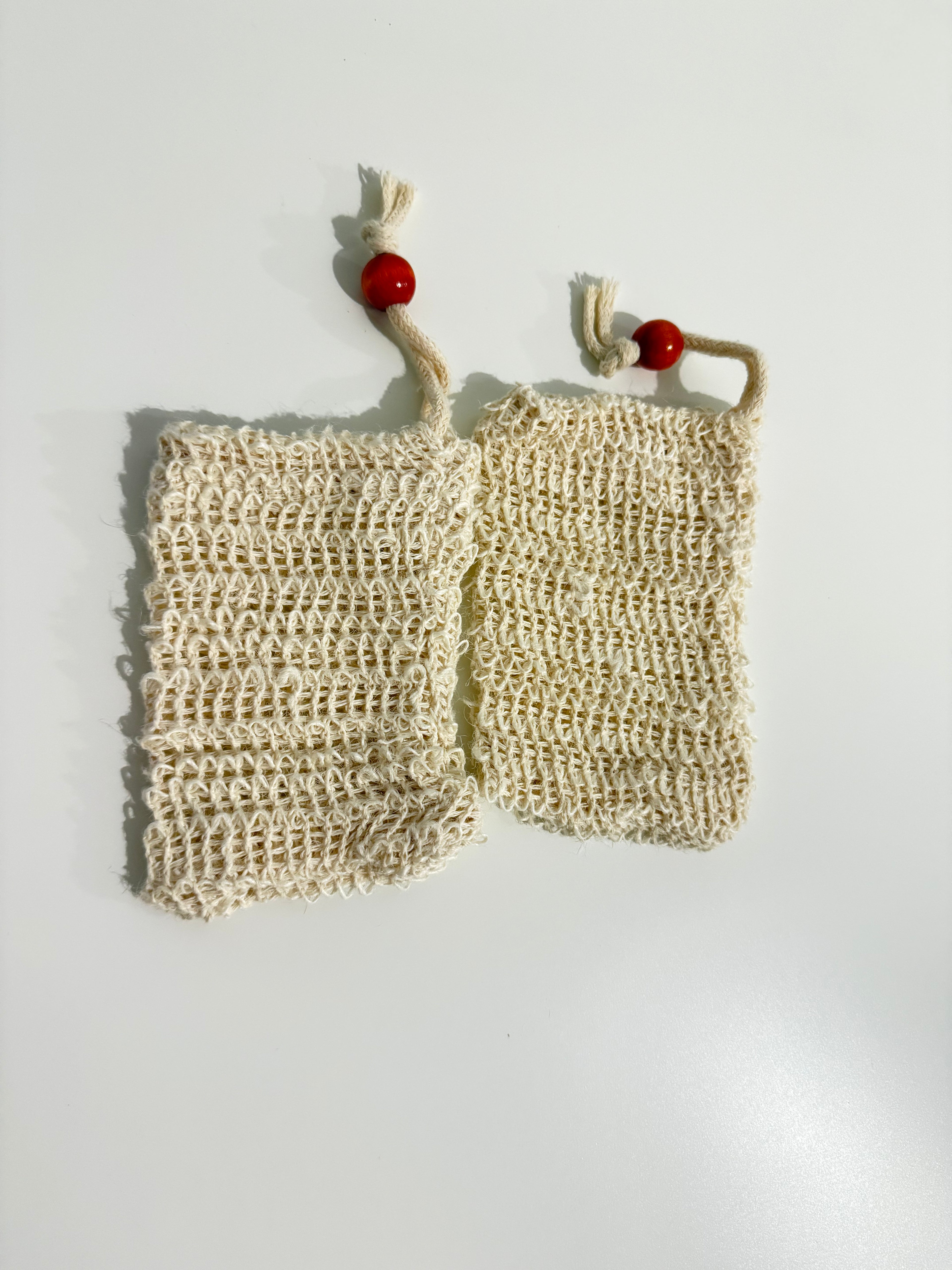 Filet à Savon en Fibres Naturelles - Porte-Savon Exfoliant & Écologique